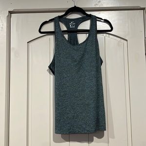 Nike women athletic racerback tank top, excellent used condition.